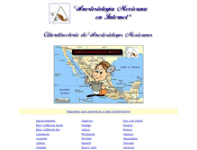 Tablet Screenshot of anestesiologosmexicanos.com